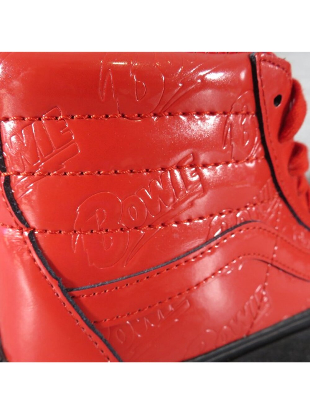 Vans Sk8-Hi Platform 2.0 David Bowie Ziggy Stardust Red Hi Top Mens 4.5 Womens 6 - Picture 8 of 11